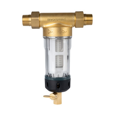 Prefiltro per acqua di sedimenti con filtrazione da 40 micron, riutilizzabile per uso domestico e di qualità alimentare SS316L