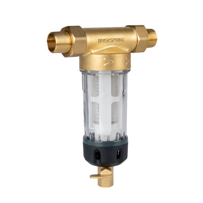 Prefiltro per acqua di sedimenti con filtrazione da 40 micron, riutilizzabile per uso domestico e di qualità alimentare SS316L