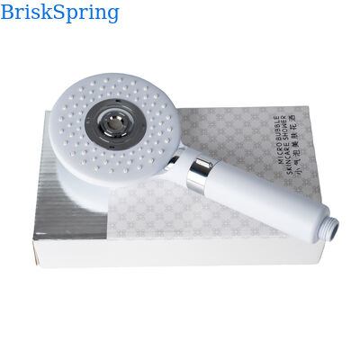 Doccia portatile a micro-nano-bolle BriskSpring con 3 modalità di spruzzatura Risparmio d'acqua e costruzione in acciaio inossidabile SUS304