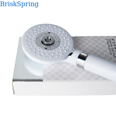 Doccia portatile a micro-nano-bolle BriskSpring con 3 modalità di spruzzatura Risparmio d'acqua e costruzione in acciaio inossidabile SUS304