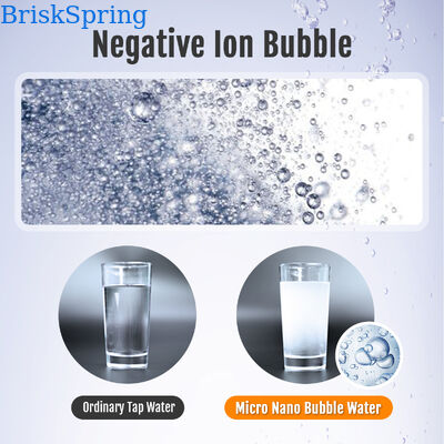 1440° Multi-Joint Rotation Micro Nano Bubble Faucet Aerator with 1.09 × 10⁸ ± 1.65 × 10⁷ particles/ml Bubble Concentration and H59-1 Brass + SUS304 Stainless Steel Construction