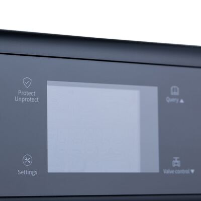 Detettore di perdite d'acqua intelligente per tutta la casa con monitoraggio remoto APP Doppio alimentatore 3/4 pollici connessione