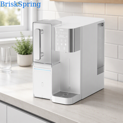 Purificatore d'acqua da tavolo a riscaldamento istantaneo da 2200W con filtrazione a più stadi e design senza installazione