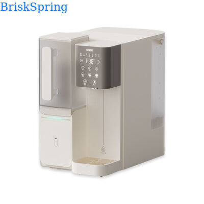 Purificatore d'acqua da tavolo a riscaldamento istantaneo da 2200W con filtrazione a più stadi e design senza installazione