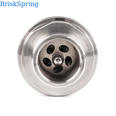 BriskSpring High Efficiency Whole House Water Descaler System with SAAS Ion Polarization Technology 4T/H Flow Rate and H59-1 Brass Material