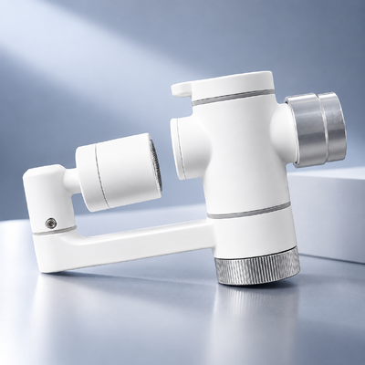 BriskSpring JP-001 Pulitore per rubinetto a micro-nano bolle con aeratore girevole a 360° e filtro sostituibile che utilizza la tecnologia di taglio gas-liquido