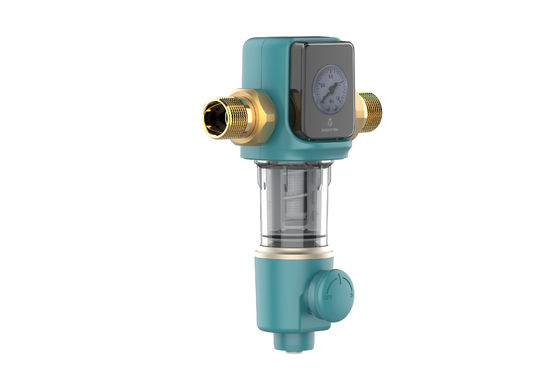 Filtro dell'acqua per tutta la casa riutilizzabile 300 micron Spin Down Water Sediment Filter For House