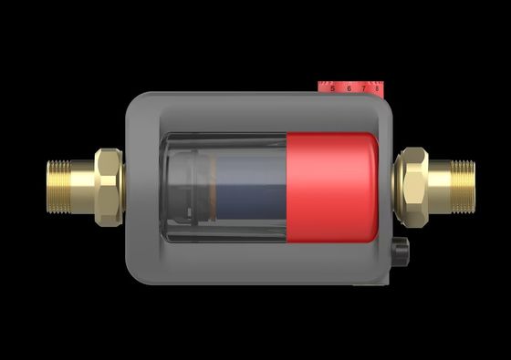 Auto backwash Spin Down Sediment Filtro idrico orizzontale con design facile da pulire