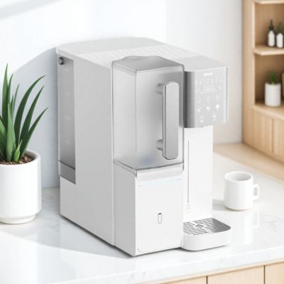 Sistema di purificazione dell'acqua a osmosi inversa compatto e facile da installare per acqua potabile sicura e addolcita in cucine, appartamenti e uffici