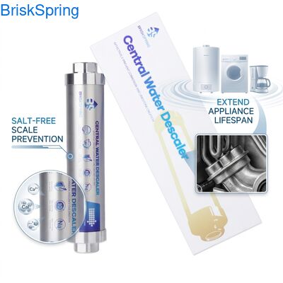 Sistema disincrostante per acqua senza sale: ferma il calcare, prolunga la vita degli elettrodomestici e migliora l'efficienza idrica (senza prodotti chimici)