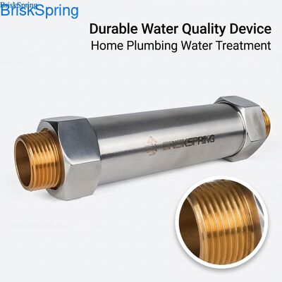 Sistema anticalcare per acqua senza sale certificato RoHS, Condizionatore elettronico per acqua senza manutenzione per impianti idraulici domestici, 0,15 MPa di pressione