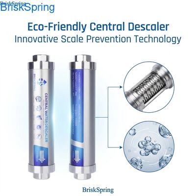 Addolcitore e decalcificatore centrale per acqua certificato NSF con tecnologia fisica ecologica