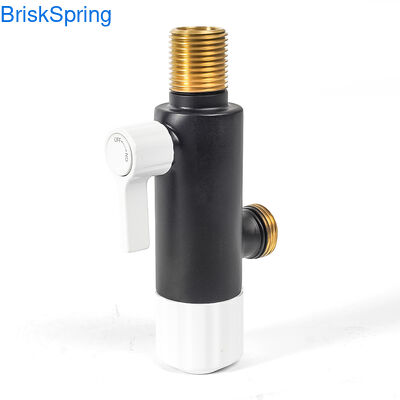 MSAP Bioactive 3-Way Angle Valve Anti-Scale Water Filter per apparecchiature di toilette intelligenti, bidet e bagno, protezione contro le acque dure