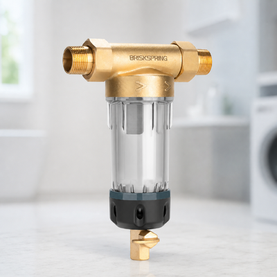 Filtro Preliminare Manuale per Tutta la Casa di Quarta Generazione con Precisione di Filtrazione di 40 µm e Filtro a Rete Riutilizzabile