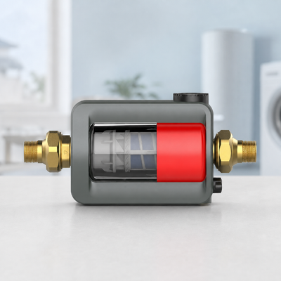 HZ-B Filtro d'acqua orizzontale per tutta la casa con precisione di filtrazione di 40 µm, scarico manuale e portata nominale di 7 t/h