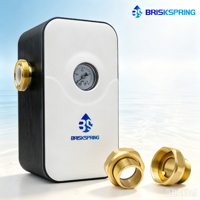 Decalcificatore d'acqua per tutta la casa con costruzione in ottone H59-1, portata di 5T/H e certificato NSF per la prevenzione del calcare