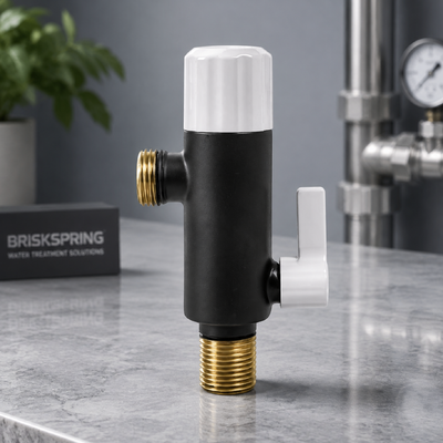 Filtro Acqua Bioattivo Anticalcare BriskSpring M81-BS MSAP con Inibizione del Calcare al 99% e Filtrazione da 400 Micron