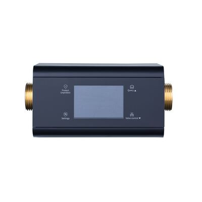 Smart Whole House Water Leak Detector with APP Remote Monitoring Dual Power Supply 3/4 Inch Connection