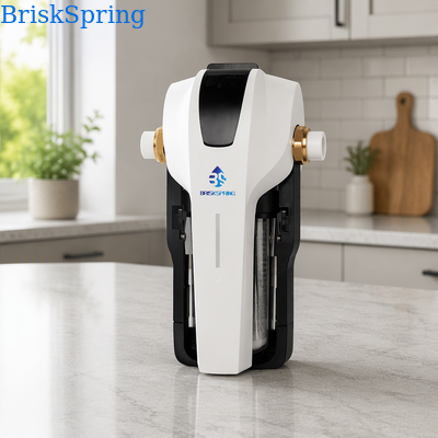 Sistema di filtro dell'acqua compatto per tutta la casa con cartuccia di cambio rapido ad alto flusso di 15 L/min per la rimozione del cloro dalla ruggine dei sedimenti