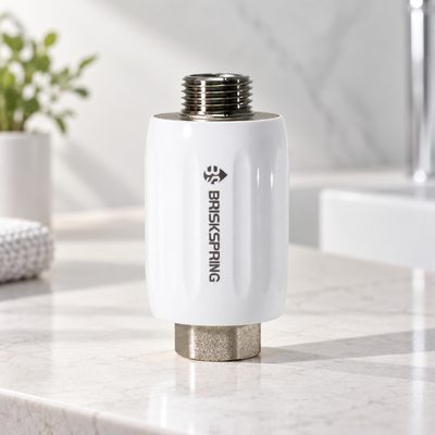 Discaler d'acqua in linea compatto privo di sale con alta efficienza di prevenzione della calcarea per uso domestico