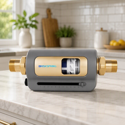 Prefiltro idrico per tutta la casa da 40 micron con 7 T/h di alto flusso e progettazione auto-pulizia