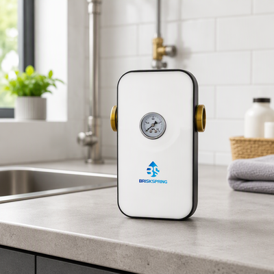 Addolcitore d'acqua per tutta la casa con costruzione in ottone H59-1, portata 5T/H e certificazione NSF per la prevenzione del calcare