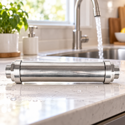 Discaler dell'acqua senza sale senza sostanze chimiche con polarizzazione ionica - Sistema di prevenzione a scala di tutta la casa