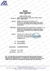 Cina HANGZHOU BEISHUN BRISKSPRING ENVIRONMENTAL TECHNOLOGY CO., LTD. Certificazioni